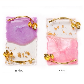 Paletă antiaderentă pentru unghii – Dispozitiv de afișare Jinzixiu pentru arta unghiilor (Brand: Jinzixiu; Material: aliaj, plastic; Clasificare: Set de instrumente pentru tăierea unghiilor; Conținut net: 1 bucata)