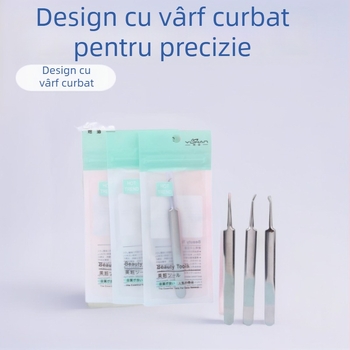 Ac de acnee cu formă unghiulară (oțel inoxidabil; marcă Yu Han; durată de viață 5 ani)