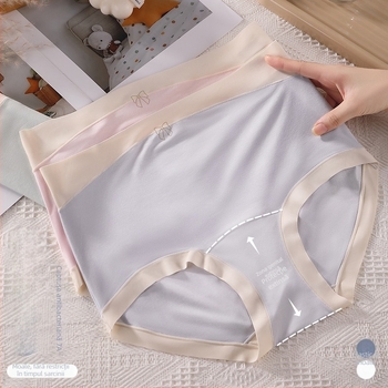 Boxeri de maternitate din bumbac, talie înaltă, susținere pentru abdomen și ridicare a feselor, tricotate, 90-95% bumbac