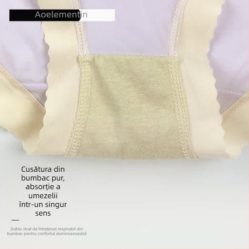 Lenjerie intimă pentru femei însărcinate, talie joasă, material viscoză, căptușeală în zona crotch 100% bumbac, respirabilă, pentru toate anotimpurile (viscoză 90–95%)