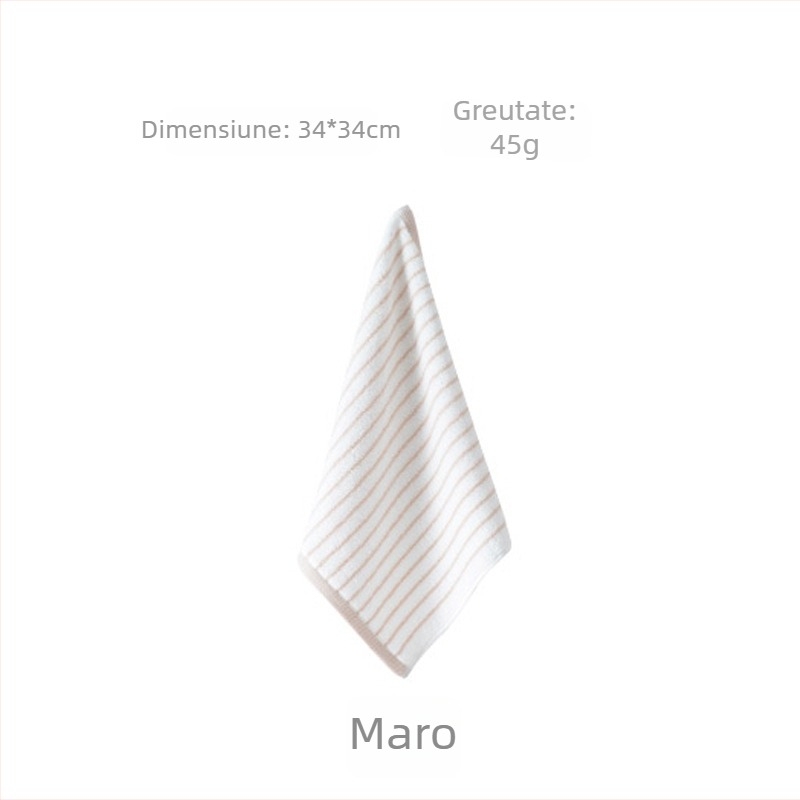 Prosop de față pătrat din bumbac pentru bebeluși, 45 g, 99% bumbac, absorbție rapidă 5–10 s