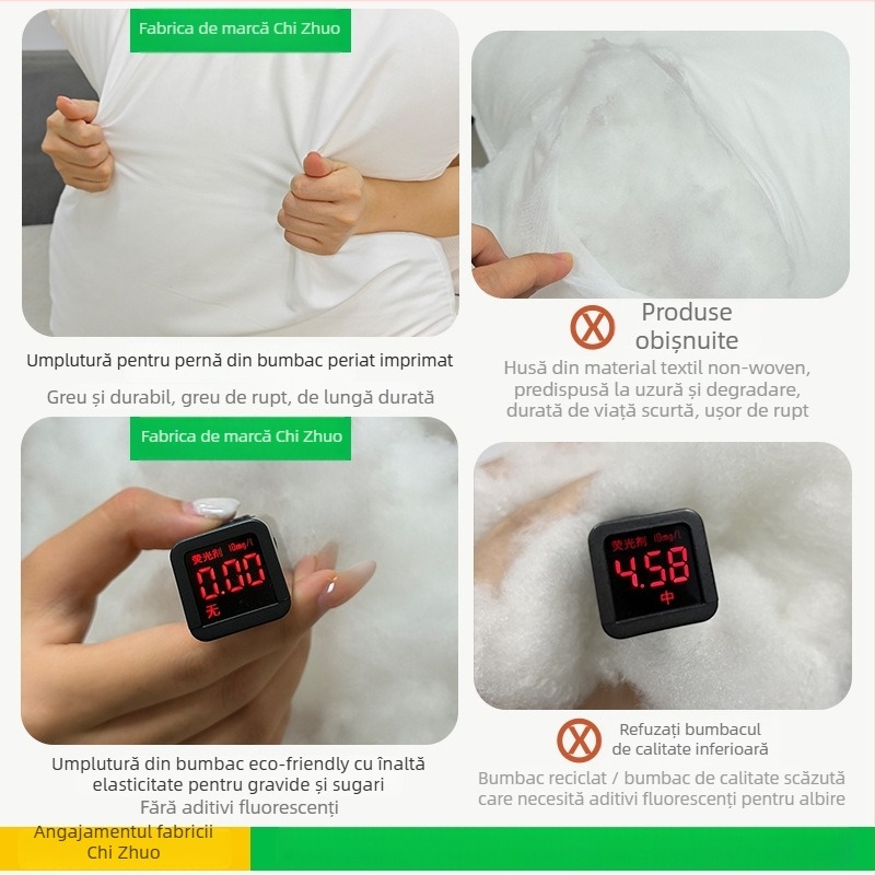 Red zhuo husă de pernă din poliester, stil modern minimalist, fără umplutură interioară