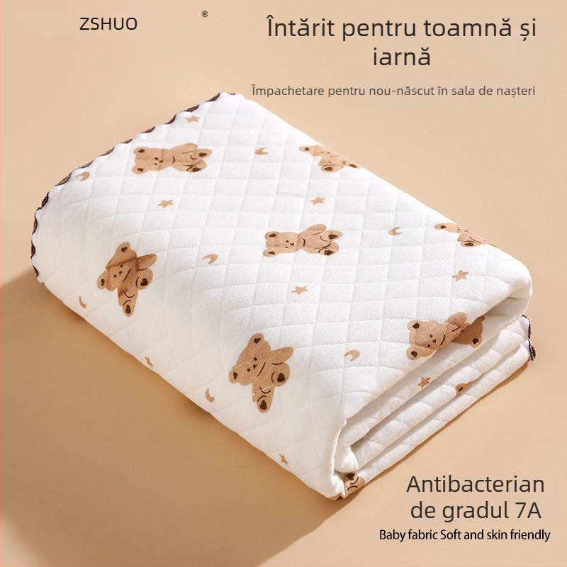 Pătură de înfășurat pentru nou-născuți din bumbac 100% cu umplere ușoară, pentru primăvară și toamnă, până la 0,5 kg, cod umplere 23424524183