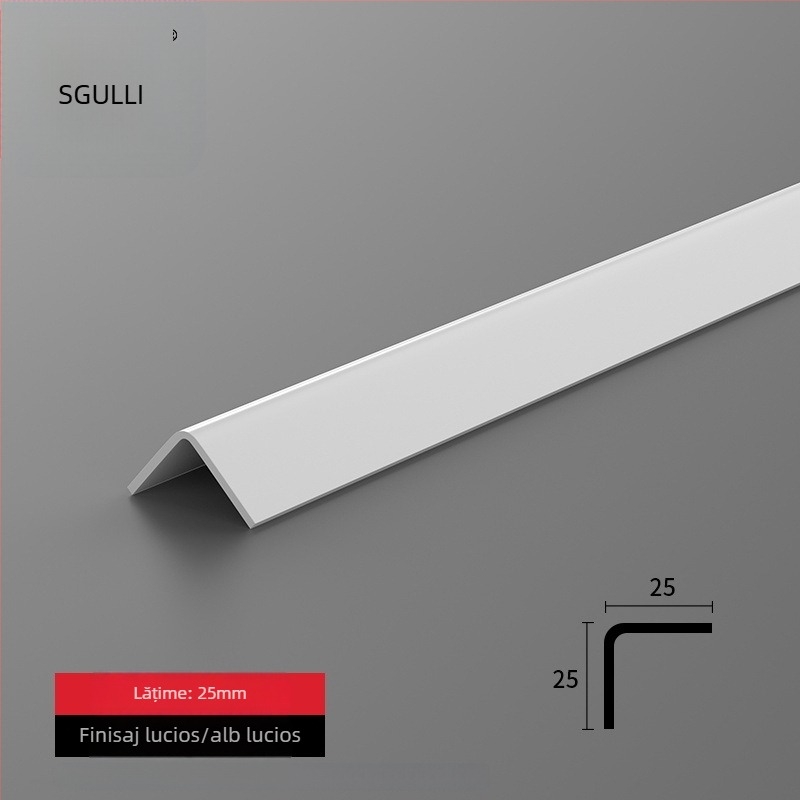 Protecții de colț din PVC, benzi de protecție autoadezive, anti-coliziune, Strength HJT003, origine Yiwu, 1 set