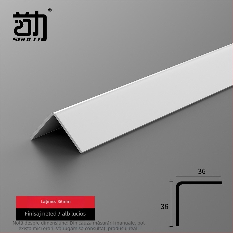 Protecții de colț din PVC, benzi de protecție autoadezive, anti-coliziune, Strength HJT003, origine Yiwu, 1 set