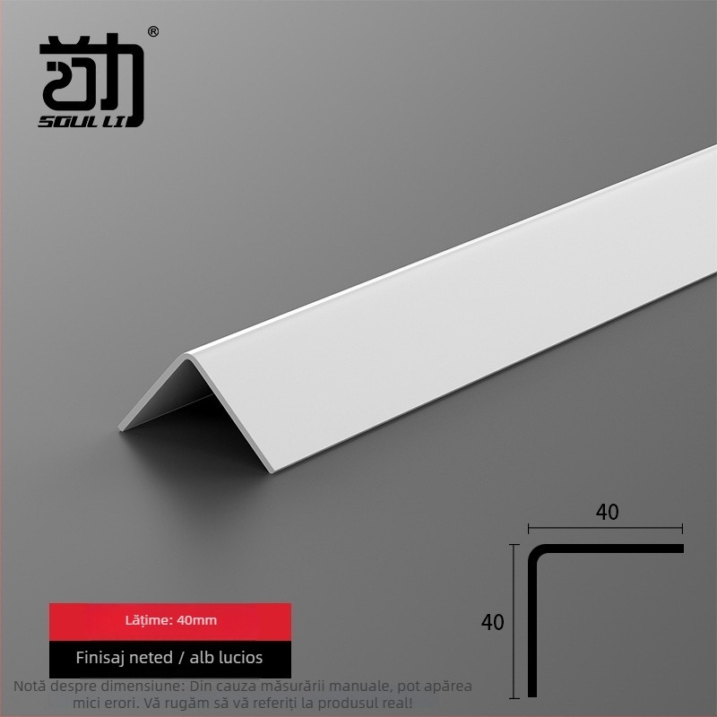 Protecții de colț din PVC, benzi de protecție autoadezive, anti-coliziune, Strength HJT003, origine Yiwu, 1 set