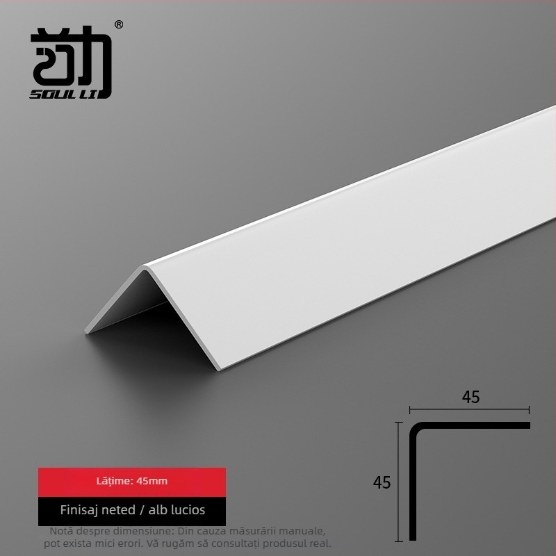 Protecții de colț din PVC, benzi de protecție autoadezive, anti-coliziune, Strength HJT003, origine Yiwu, 1 set