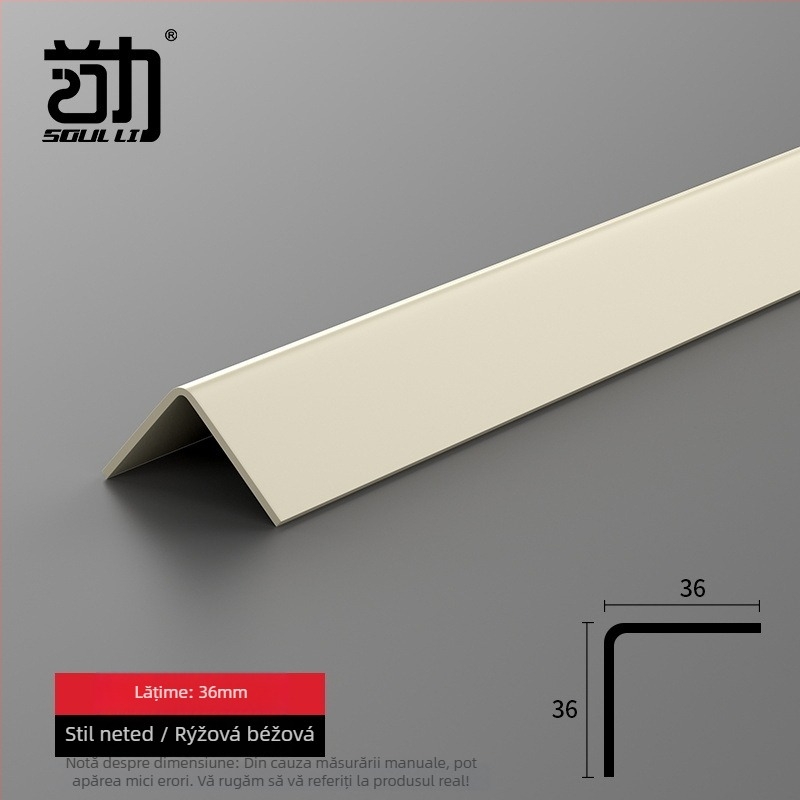 Protecții de colț din PVC, benzi de protecție autoadezive, anti-coliziune, Strength HJT003, origine Yiwu, 1 set