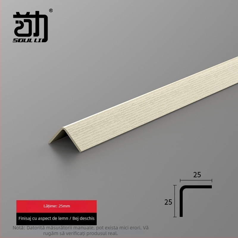 Protecții de colț din PVC, benzi de protecție autoadezive, anti-coliziune, Strength HJT003, origine Yiwu, 1 set