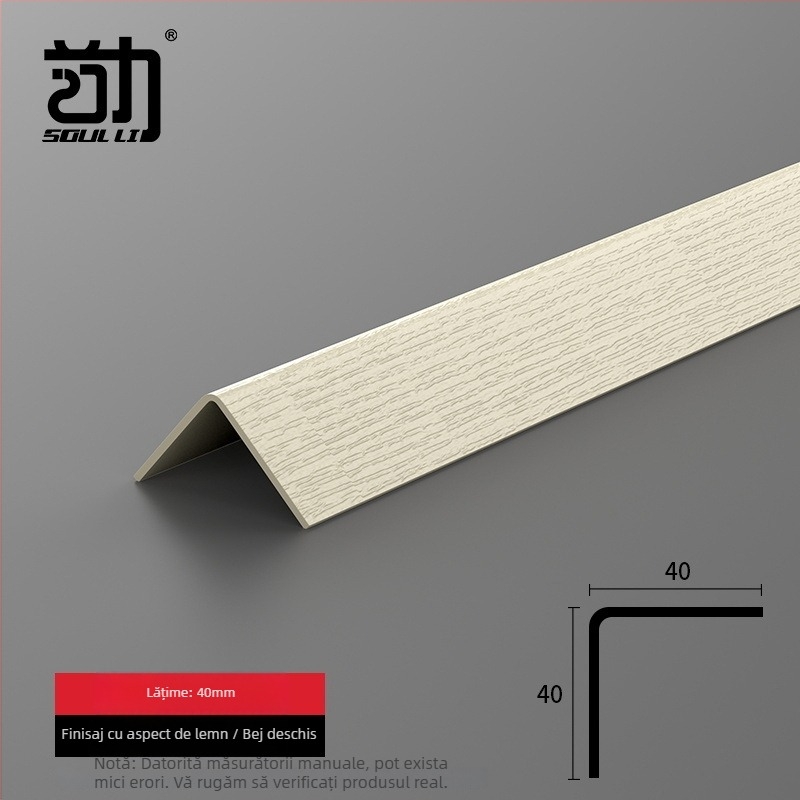 Protecții de colț din PVC, benzi de protecție autoadezive, anti-coliziune, Strength HJT003, origine Yiwu, 1 set