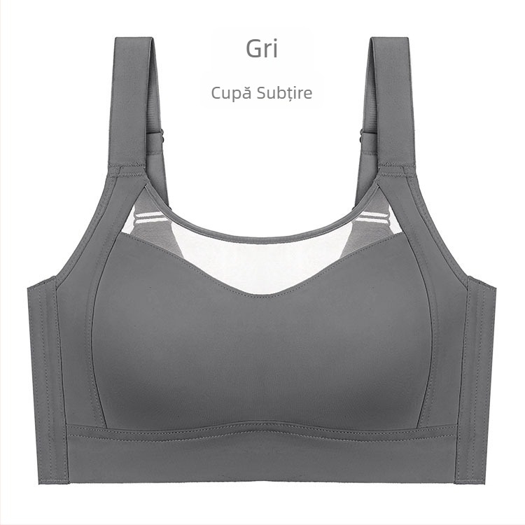 BH bandeau pentru femei, fără cusătură, cu susținere laterală, reglabil și personalizabil, cupă completă, cu formare subțire