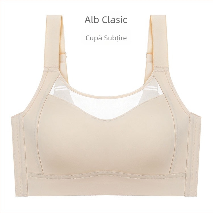 BH bandeau pentru femei, fără cusătură, cu susținere laterală, reglabil și personalizabil, cupă completă, cu formare subțire