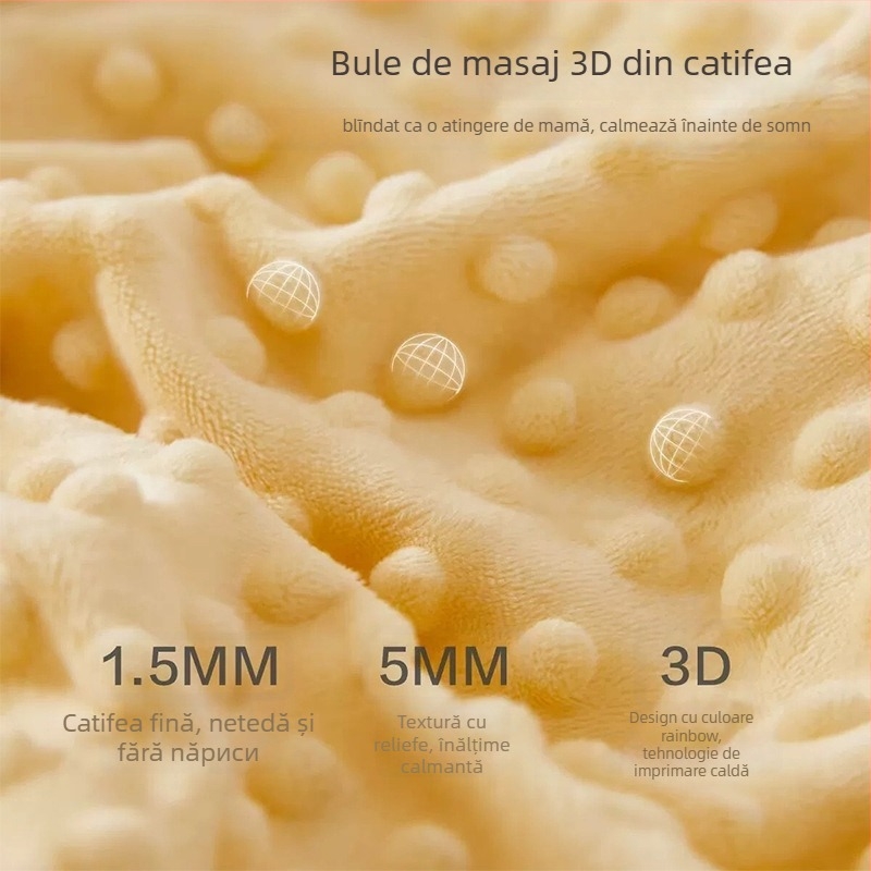 Pătură de înfășat pentru nou-născuți, groasă și anti-vânt, greutate 0,55–1,0 kg, pentru primăvară și toamnă