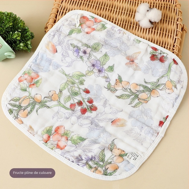 Prosop de salivat pentru bebeluși, gauză de 6 straturi, 40-count, 60 g