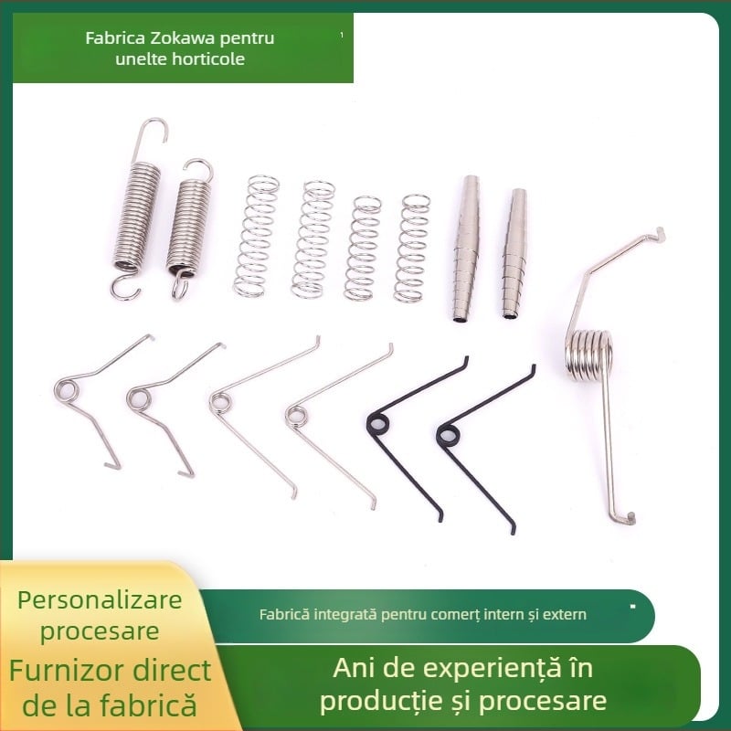 Foarfece de grădină Hiroshi Sagawa — utilizare hardware, mecanism de întindere.