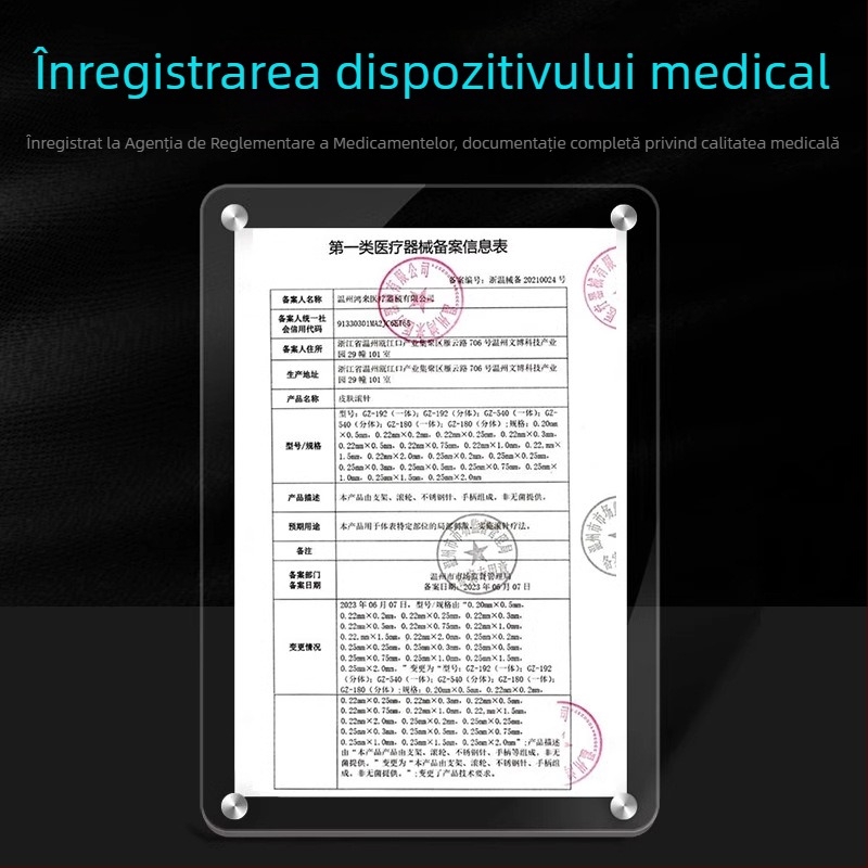 Dermaroler cu 540 de ace, de unică folosință, calitate medicală, Morning Industry