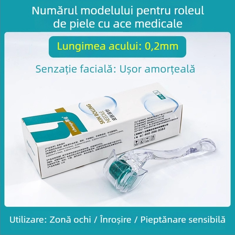 Dermaroler cu 540 de ace, de unică folosință, calitate medicală, Morning Industry