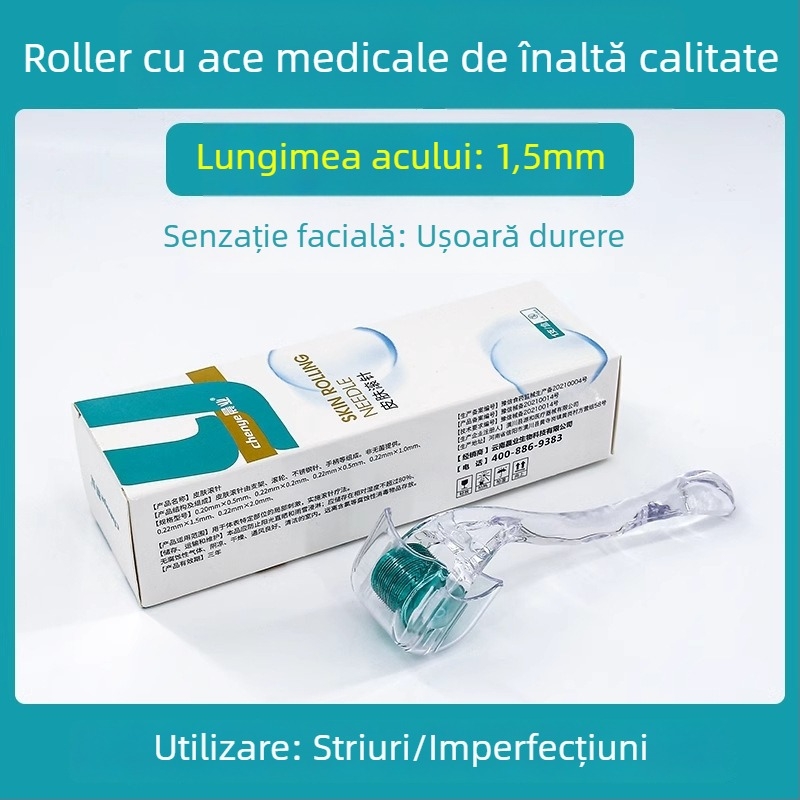 Dermaroler cu 540 de ace, de unică folosință, calitate medicală, Morning Industry