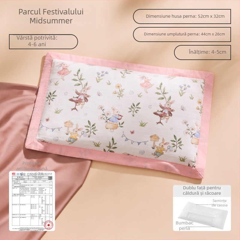 Joyncleon Jingqi Perna pentru copii pentru toate sezoanele – Bumbac 100%, Stil desen animat, Siguranță Clasa A, Potrivită pentru sugari și copii mici, Lansare vară 2025