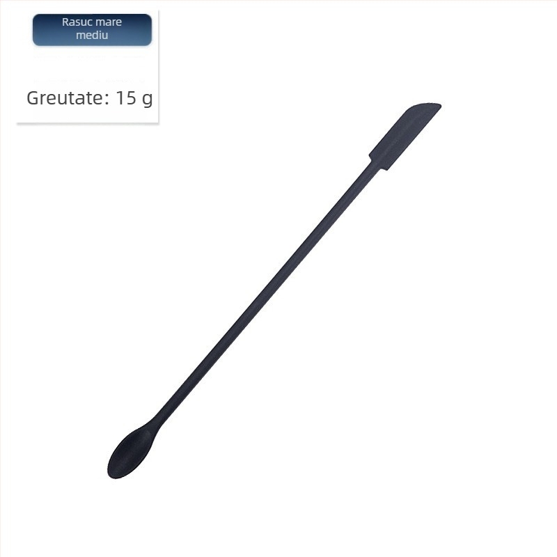 Set de spatule din silicon mini pentru coacere cu vârfuri ascuțite, include racletă pentru recipient de cosmetică și lingură pentru gem, 3 piese — silicon, Kenna, 2018