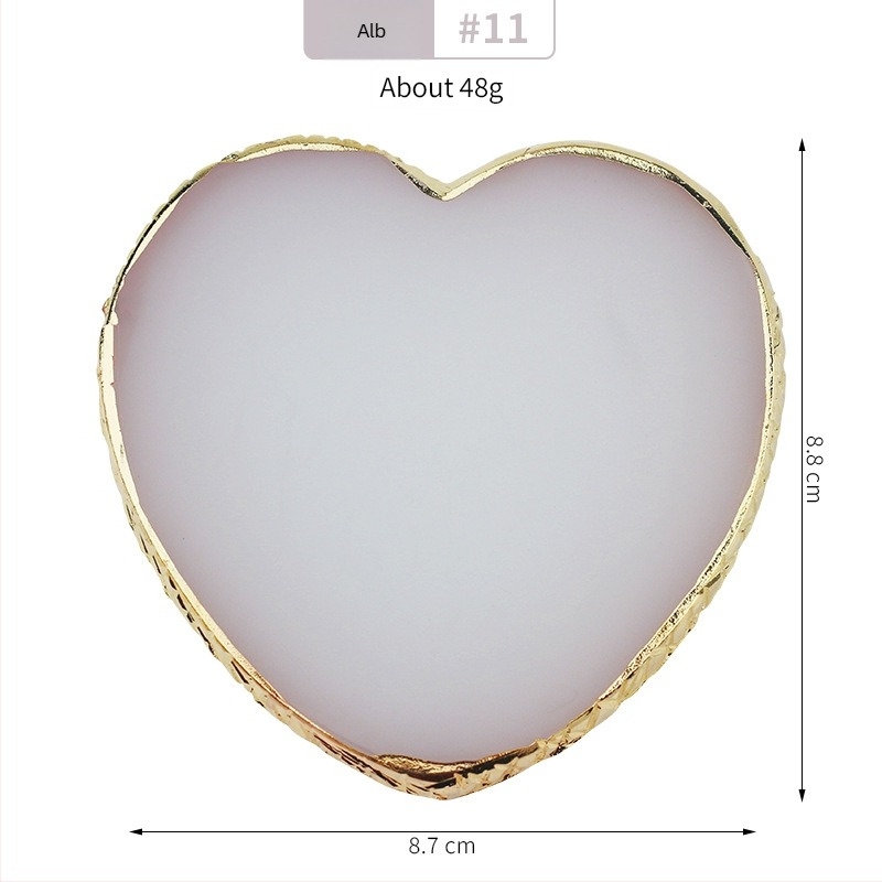 Display pentru artă de unghii, paletă în formă de inimă, 50 g, Emperor mei