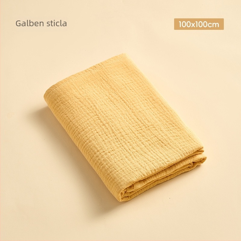 Prosop bebeluși din bumbac 100% cu tifon dublu-strat, greutate 100-200 g, pentru toate anotimpurile, procesare personalizată disponibilă