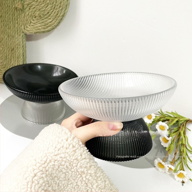 Vas ceramic dual pentru mâncare și apă pentru pisici — brand Naughty, fără alimentare automată