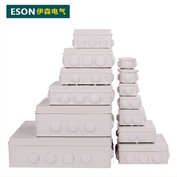 ESON Electric cutie de conectare din plastic impermeabilă pentru exterior – cutie de alimentare/ distribuție, echipament de fabrică, personalizare