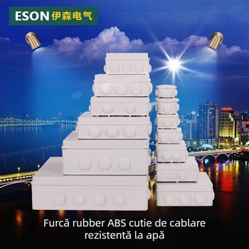 ESON Electric cutie de conectare din plastic impermeabilă pentru exterior – cutie de alimentare/ distribuție, echipament de fabrică, personalizare