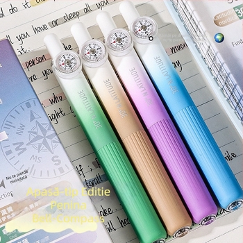 Blue fruit Compass pocket pen — corp din plastic, vârf din oțel inoxidabil, greutate 60 g.