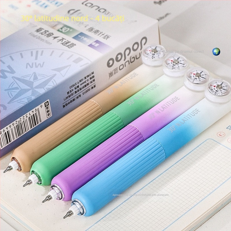 Blue fruit Compass pocket pen — corp din plastic, vârf din oțel inoxidabil, greutate 60 g.
