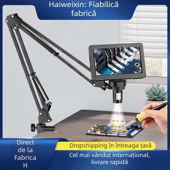 Suport de întreținere pentru microscop digital electronic și plăci de circuite, braț mecanic din aliaj de aluminiu TZ1