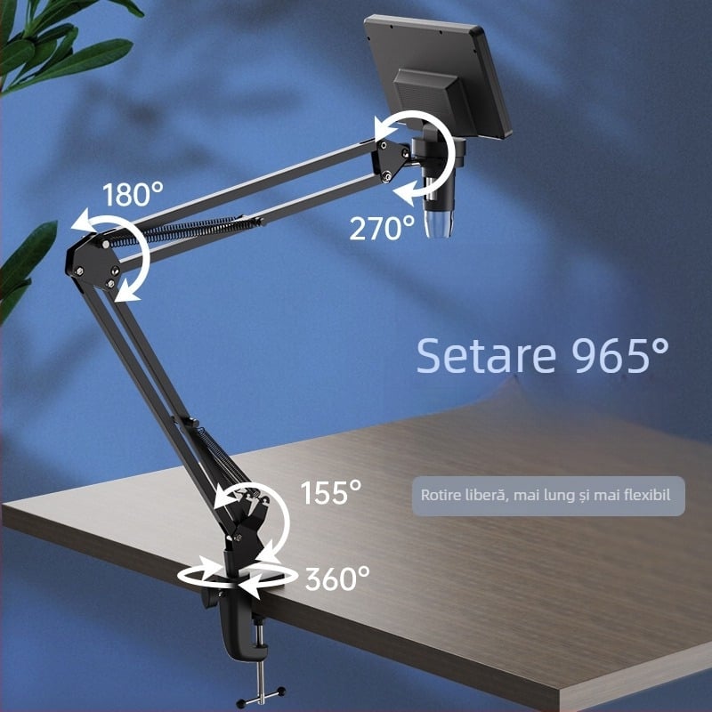 Suport de întreținere pentru microscop digital electronic și plăci de circuite, braț mecanic din aliaj de aluminiu TZ1
