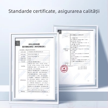 Glucometru cu benzi de test ambalate individual, pentru uz casnic, tester complet automat, cod de calibrare 306; Brand Leaping Fish