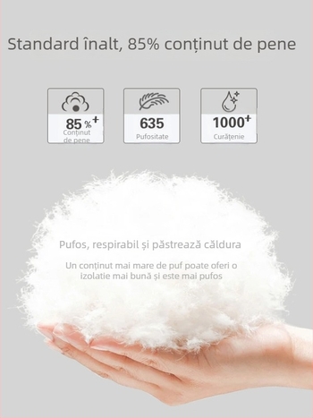 Vesta de puf pentru copii, stil coreean, fără mâneci, căptușită și groasă, pentru vârsta 1–3 ani, cu puf de gâscă alb 86–90%, model desen animat, închidere cu un singur rând de nasturi