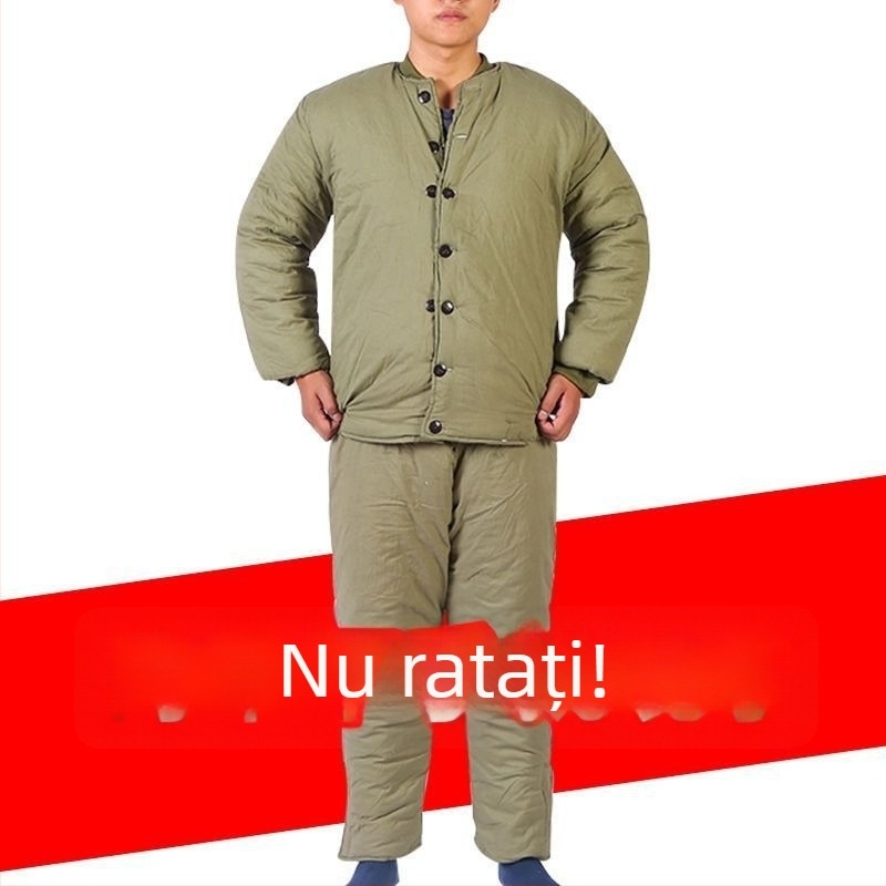 Geacă de iarnă din bumbac cu căptușeală — stil vechi, 95% bumbac, îmbrăcăminte pentru bărbați, primăvară 2025