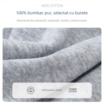 Maieu bărbați din bumbac 100%, fără mâneci, decolteu rotund, material ușor 121–140 g/m², vară 2025