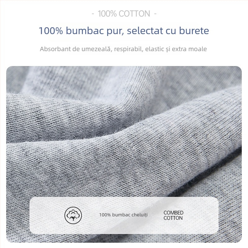 Maieu bărbați din bumbac 100%, fără mâneci, decolteu rotund, material ușor 121–140 g/m², vară 2025