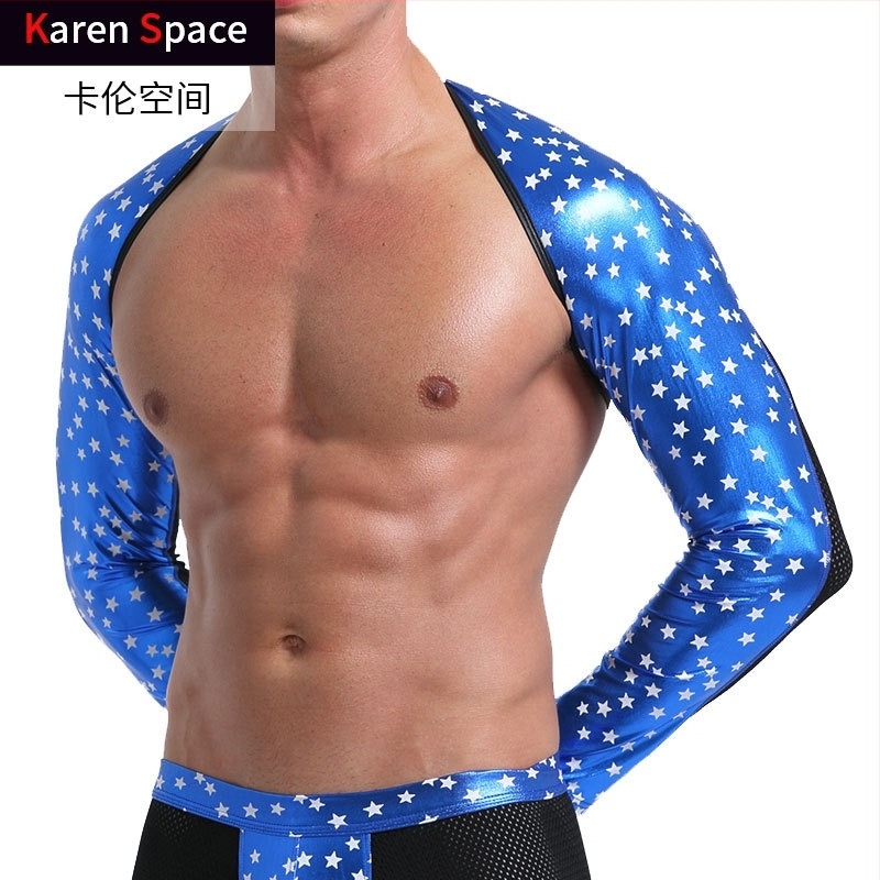 Vestă pentru bărbați din piele artificială, tricotată, guler rotund, lungime până la abdomen, 90% nylon