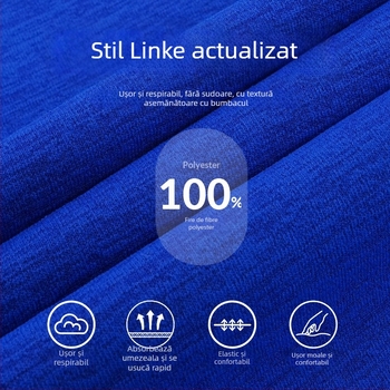 Veste bărbați fără mâneci cu glugă – respirabilă, uscare rapidă, 100% poliester, pentru alergare și fitness (vară/primăvară)