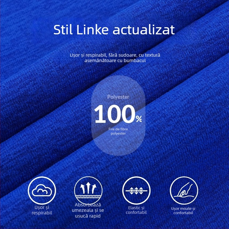 Veste bărbați fără mâneci cu glugă – respirabilă, uscare rapidă, 100% poliester, pentru alergare și fitness (vară/primăvară)