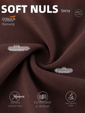 Tricou de yoga pentru femei - croială Slim, guler rotund, mâneci scurte, lungime pe șolduri, Nylon 91%/Spandex 9% (150 g)