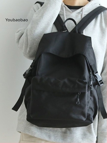 Rucsac cu bretele dublate, din nylon ușor, unisex, stil casual de călătorie, compatibil cu laptop de 14 inch, căptușeală poliester, respirabil