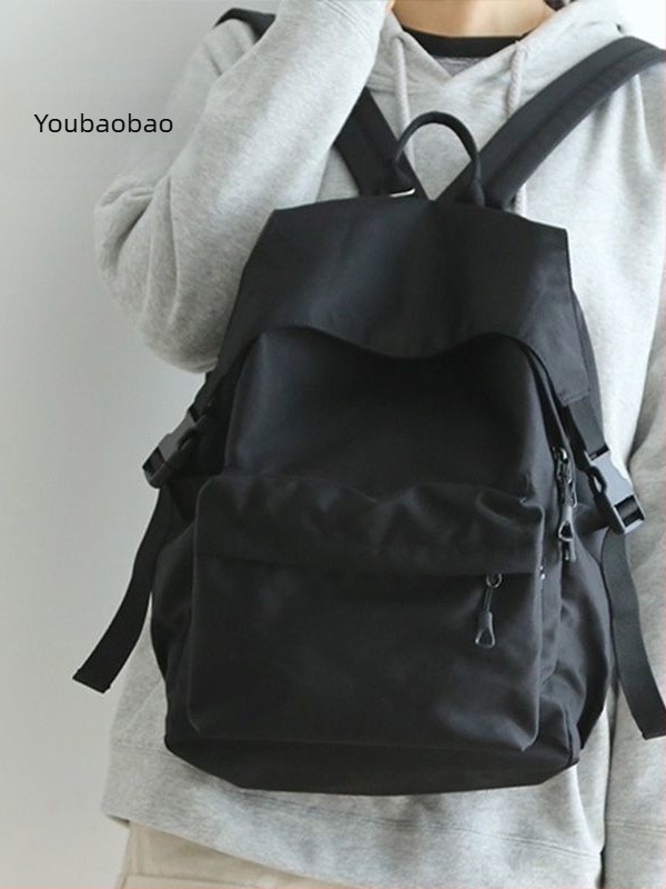 Rucsac cu bretele dublate, din nylon ușor, unisex, stil casual de călătorie, compatibil cu laptop de 14 inch, căptușeală poliester, respirabil