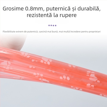 Lingură pentru deșeuri de animale de companie, din plastic, design în spirală, grosime standard