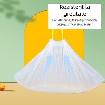 Saci de nisip pentru pisici - de unică folosință, PE, groși, model rulat