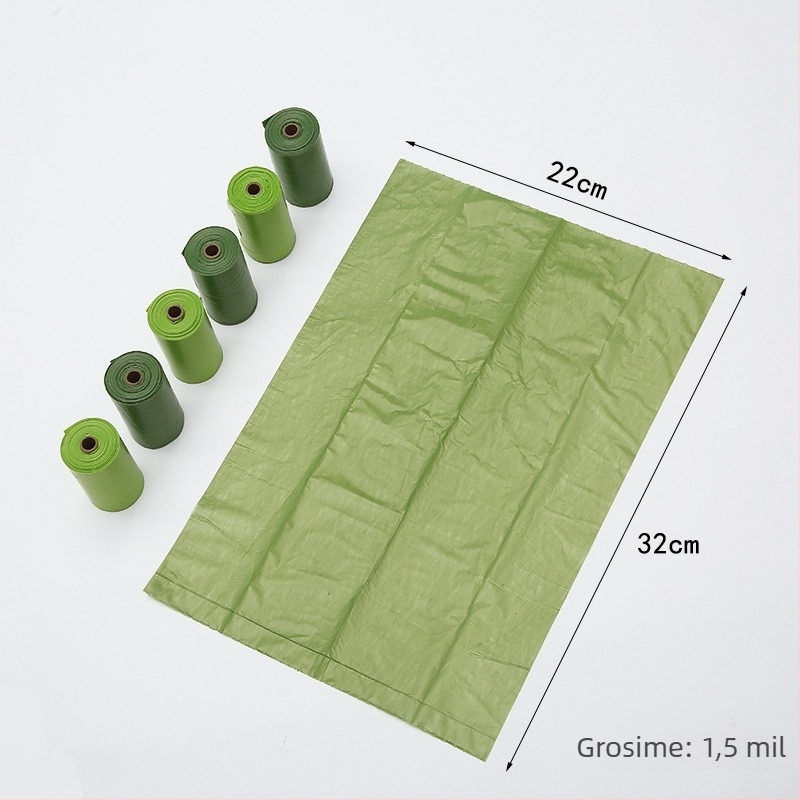 Set de pungi pentru fecale de câine și clește de colectare, Material PE, 500 buc., Brand PEID