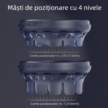Mașină de tuns păr pentru uz casnic, cu motor fără perii, alimentare prin încărcare, lame din oțel inoxidabil, complet lavabilă, potrivită pentru animale de companie