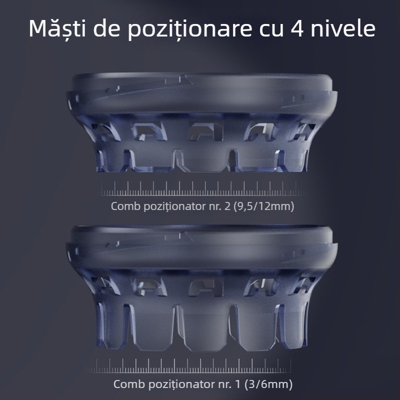 Mașină de tuns păr pentru uz casnic, cu motor fără perii, alimentare prin încărcare, lame din oțel inoxidabil, complet lavabilă, potrivită pentru animale de companie