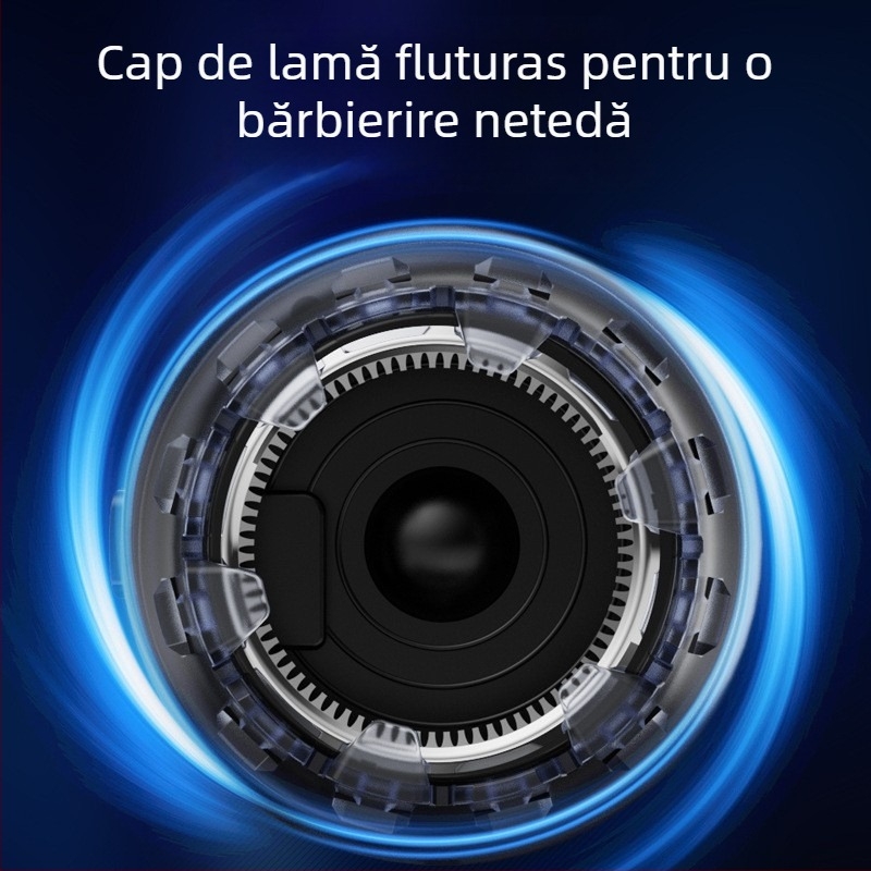 Mașină de tuns păr pentru uz casnic, cu motor fără perii, alimentare prin încărcare, lame din oțel inoxidabil, complet lavabilă, potrivită pentru animale de companie